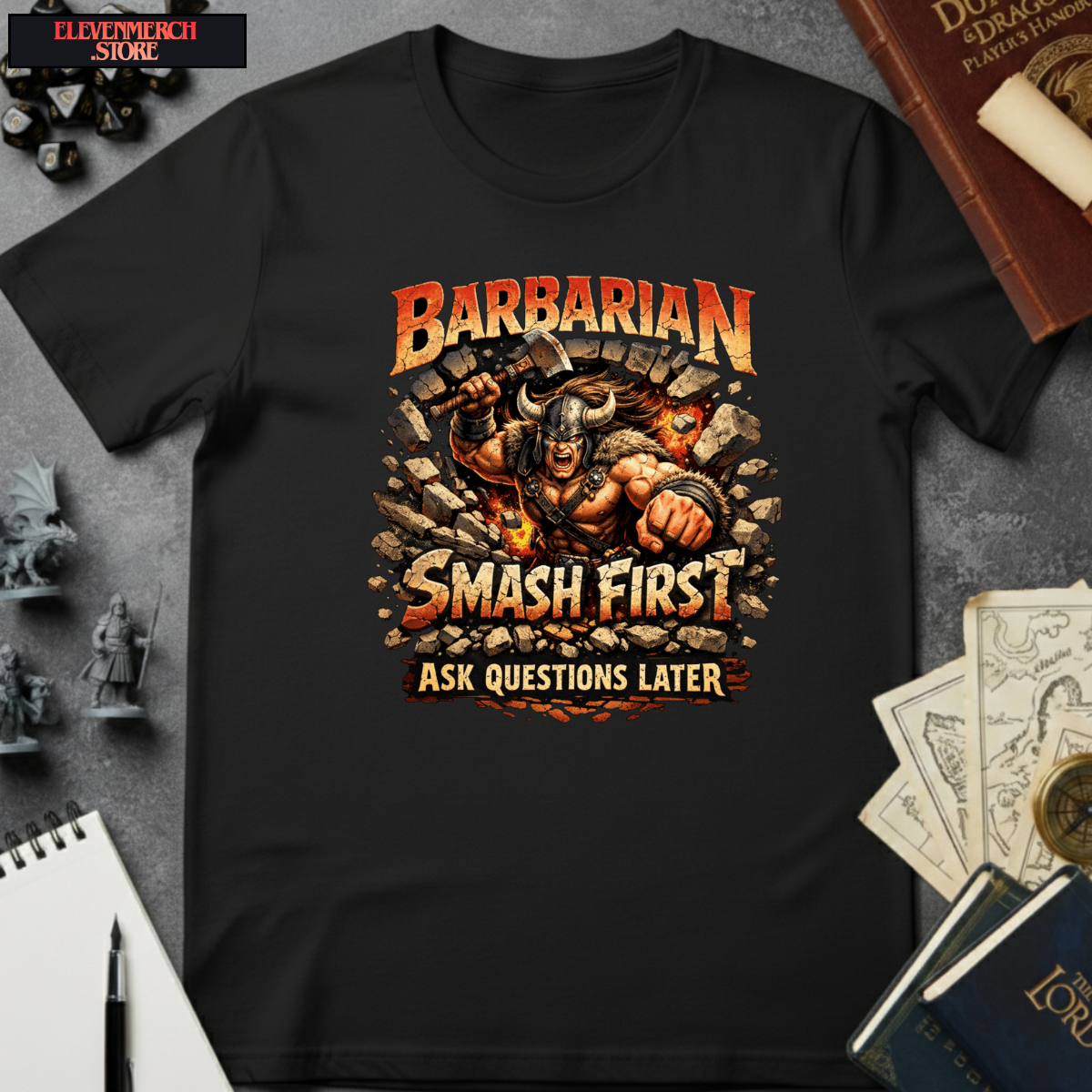 Barbarian Smash First T-shirt